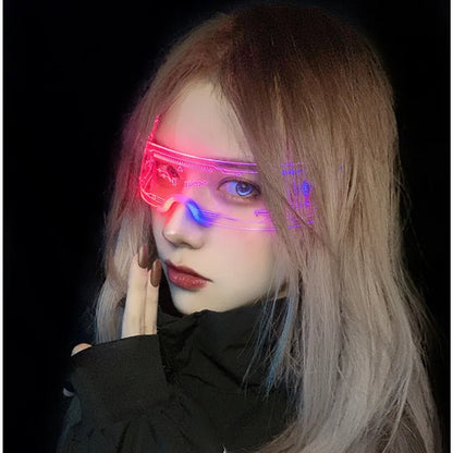LED MultiColour Wrap Around Visor