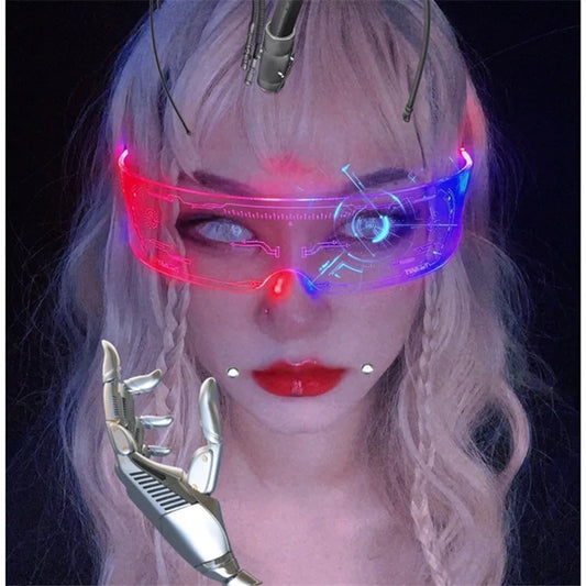 LED MultiColour Wrap Around Visor