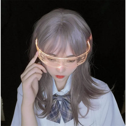 LED MultiColour Wrap Around Visor