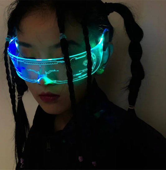 LED MultiColour Wrap Around Visor