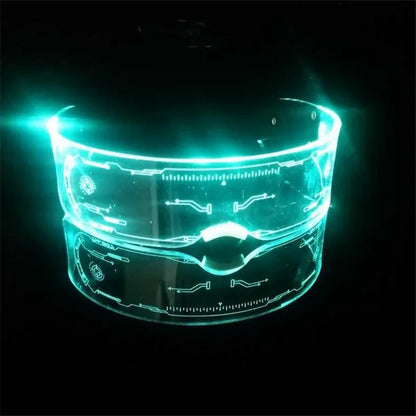 LED MultiColour Wrap Around Visor