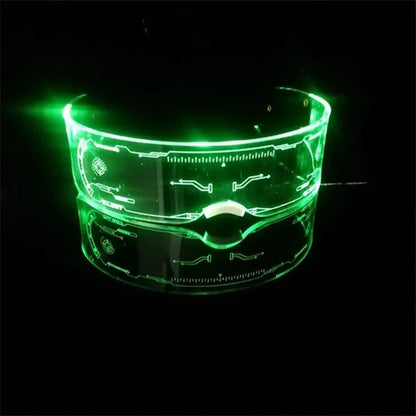 LED MultiColour Wrap Around Visor