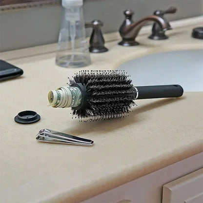 Hair Brush Secret Stash