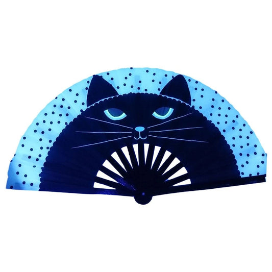 Large Folding Colourful Hand Fan