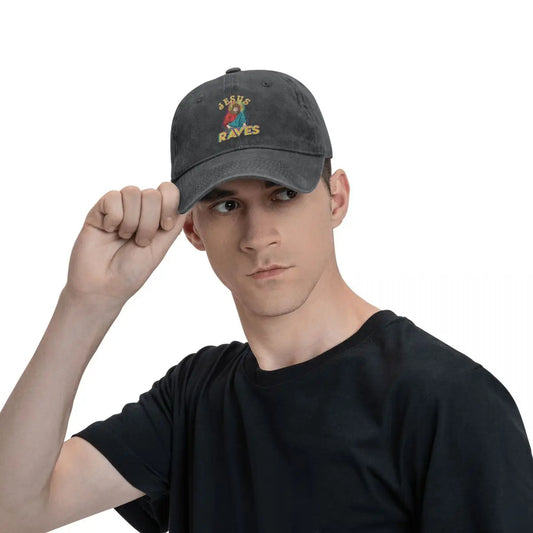 Jesus Raves Baseball Dad Cap