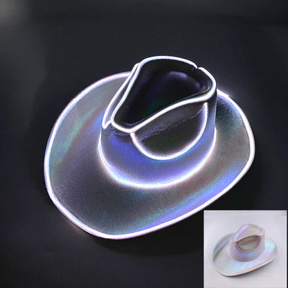 LED Neon Cowboy Hat