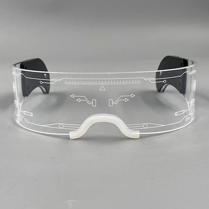 Neon LED Wrap Around Visor