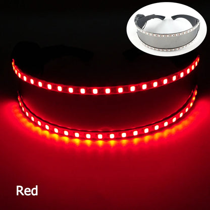 Cyberpunk Neon Visor