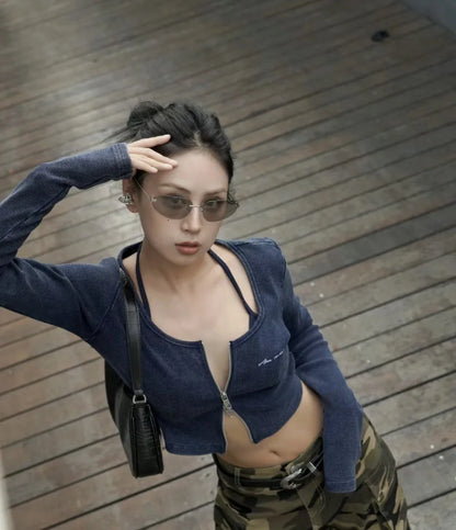 Korean-Inspired Luxury Frameless Sunglasses