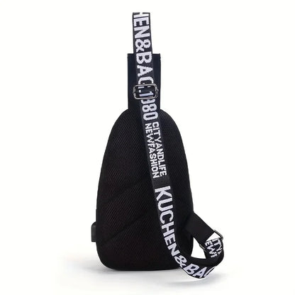 Crossbody Bag with Glow Graphic