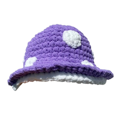 Crochet Mushroom Hat