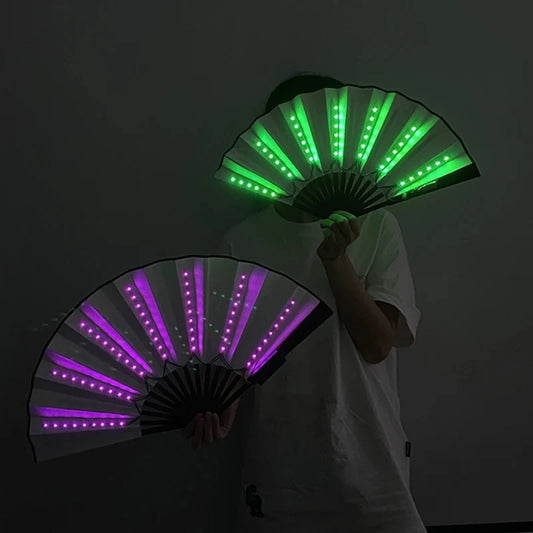 Large LED Folding Fan