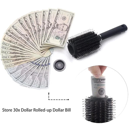 Hair Brush Secret Stash