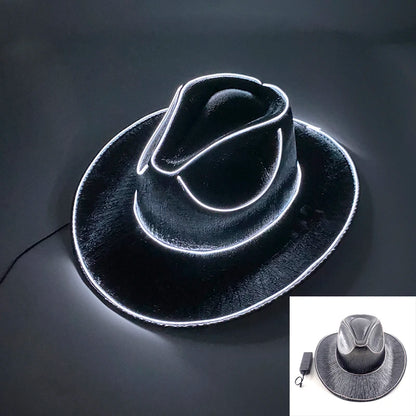 LED Neon Cowboy Hat