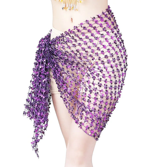 Sequin Belly Dance Skirt