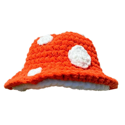 Crochet Mushroom Hat