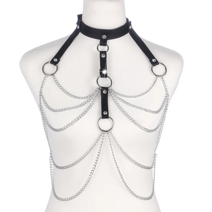 Rhinestone Body Chain Harness