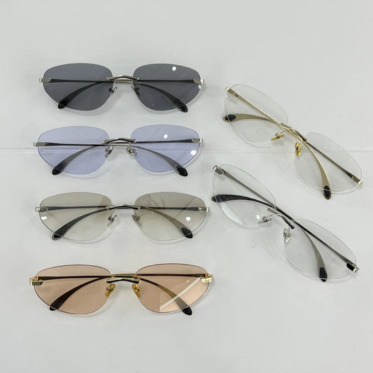 Korean-Inspired Luxury Frameless Sunglasses