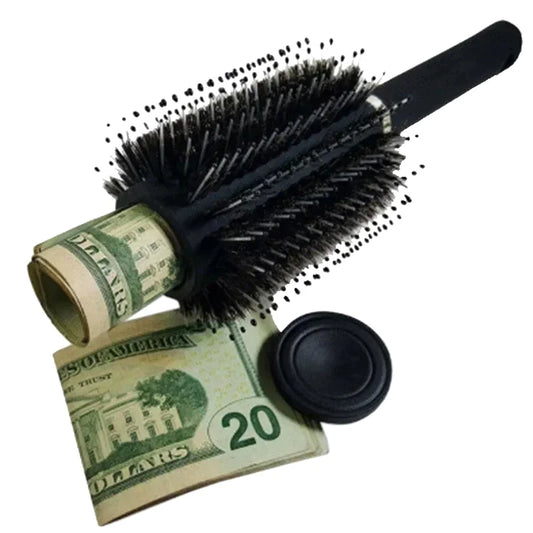 Hair Brush Secret Stash