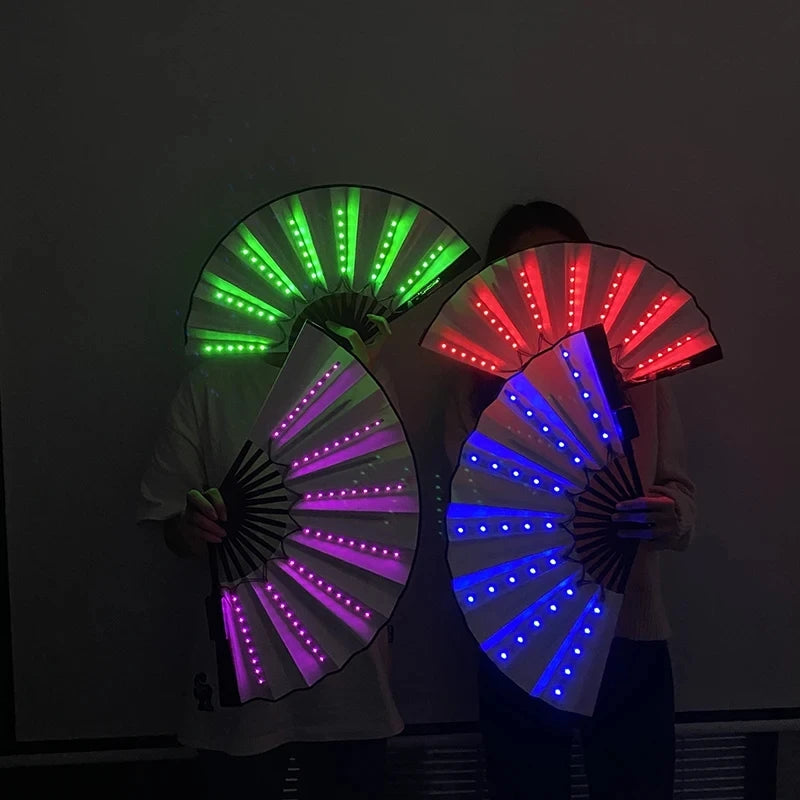 Large LED Folding Fan