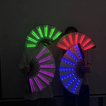 Large LED Folding Fan