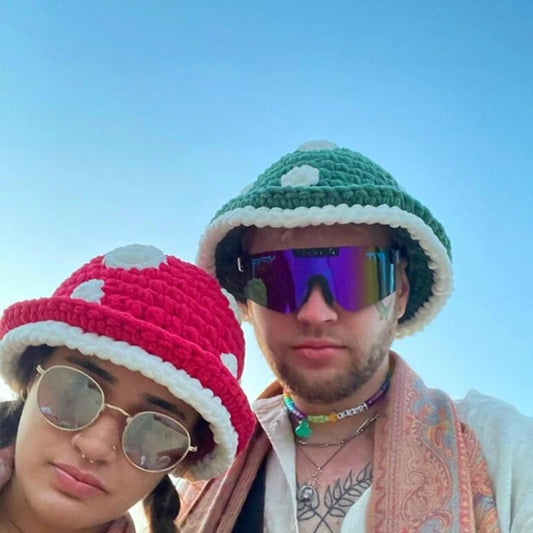 Crochet Mushroom Hat