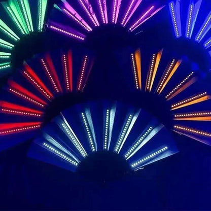 Large LED Folding Fan