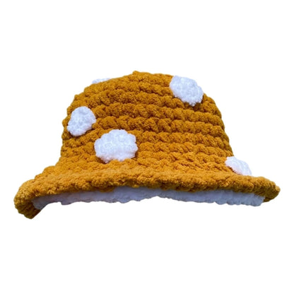 Crochet Mushroom Hat