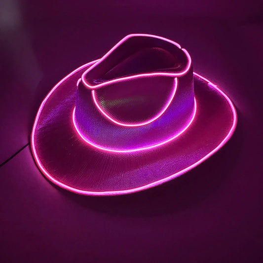 LED Neon Cowboy Hat